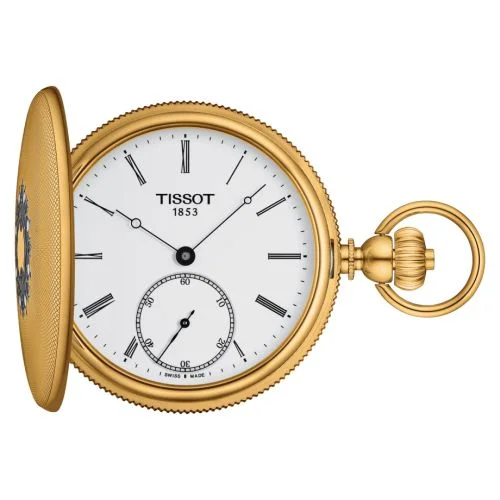 Savonnette Mechanical Yellow Gold / White - Roman