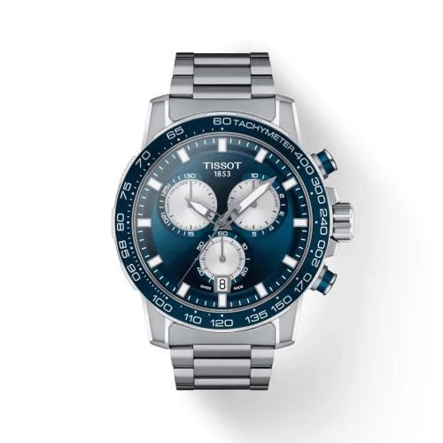Supersport Chrono Stainless Steel / Blue / Bracelet