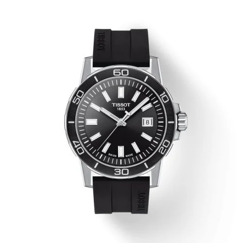 Supersport Stainless Steel / Black / Rubber