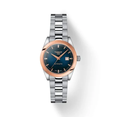 T-My Automatic Stainless Steel - Red Gold / Blue