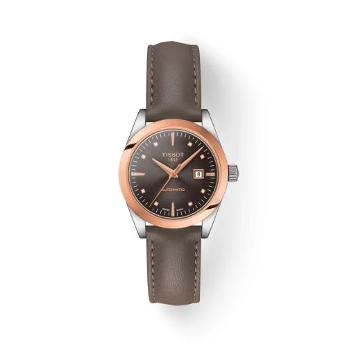 T-My Automatic Stainless Steel - Rose Gold / Brown