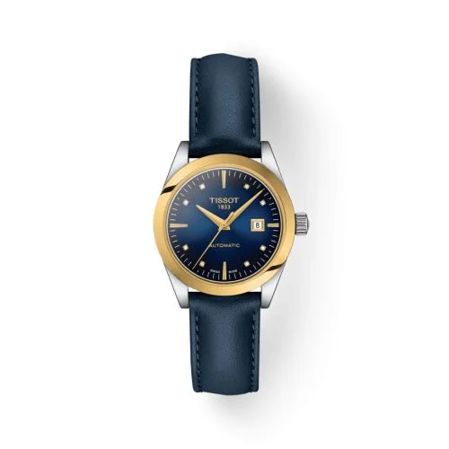 T-My Automatic Stainless Steel - Yellow Gold / Blue Gradient