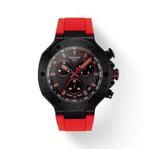 T-Race Chronograph PVD / Black / Rubber