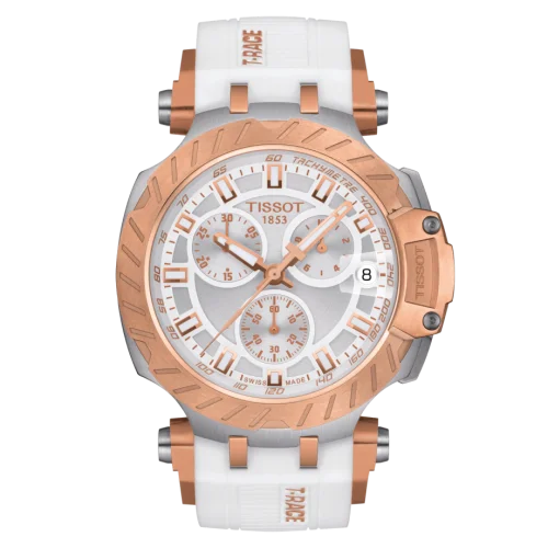 T-Race Chronograph Stainless Steel / PVD Gold / Silver