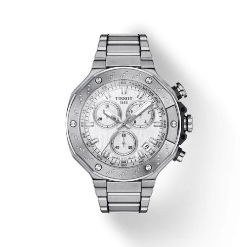 T-Race Chronograph Stainless Steel / Silver / Bracelet