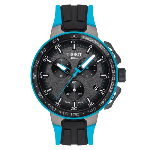 T-Race Cycling Chronograph Stainelss Steel / Blue