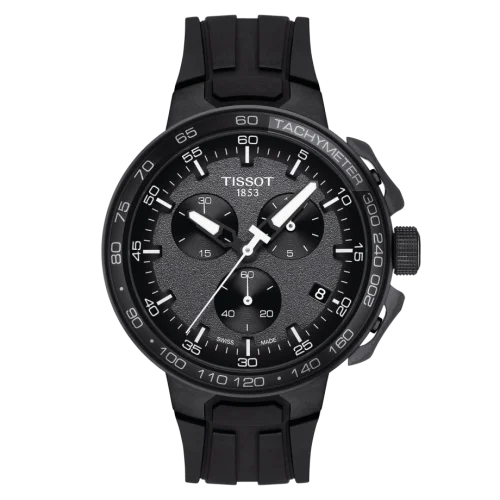 T-Race Cycling Chronograph Stainless Steel / Black