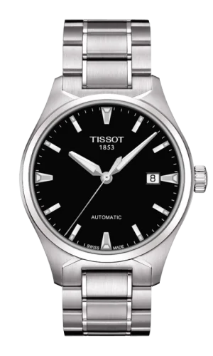T-Tempo Automatic Stainless Steel / Black / Bracelet