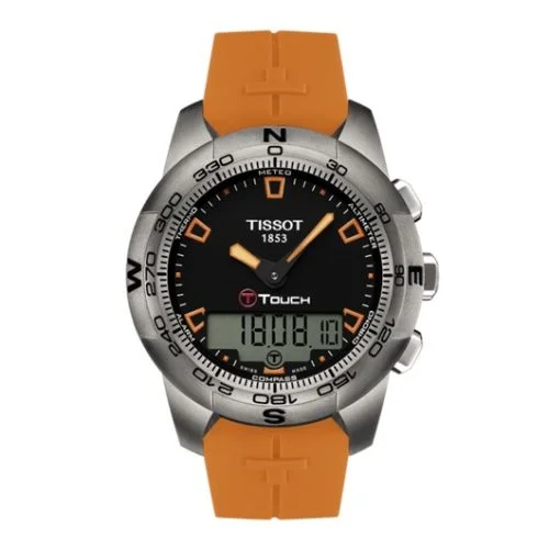 T-Touch II Orange Rubber Ti
