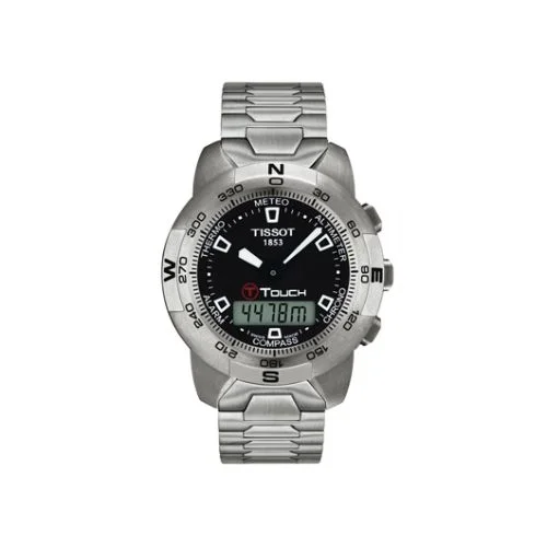 T-Touch Stainless Steel / Black / Bracelet