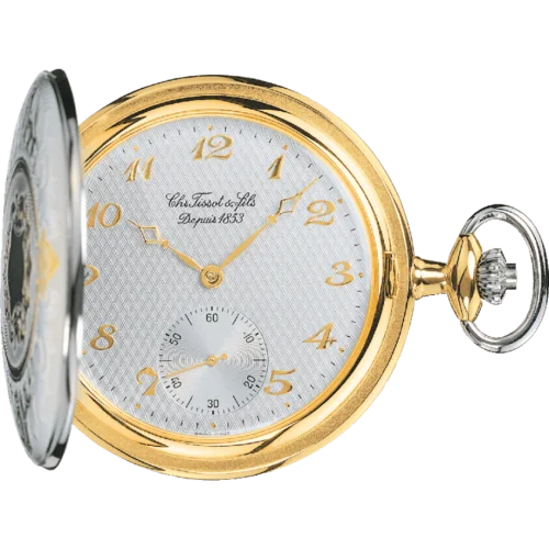 Tissot Savonnette Mechanical Brass / Yellow Gold / Palladium / Silver
