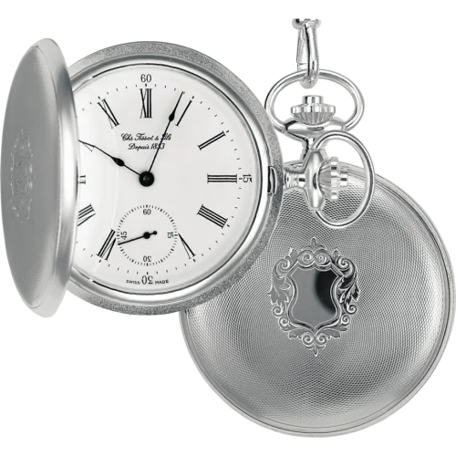 Tissot Savonnette Mechanical Silver / White