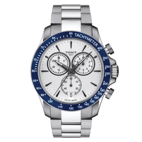 V8 Quartz Chronograph Stainless Steel / Silver / Bracelet
