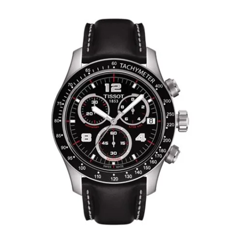 V8 Quartz Chronograph Tachymeter Black