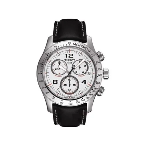 V8 Quartz Chronograph Tachymeter Silver