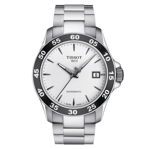 V8 Swissmatic 42.5 Stainless Steel / Silver / Bracelet