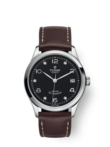 1926 36 Stainless Steel / Black - Diamond / Strap