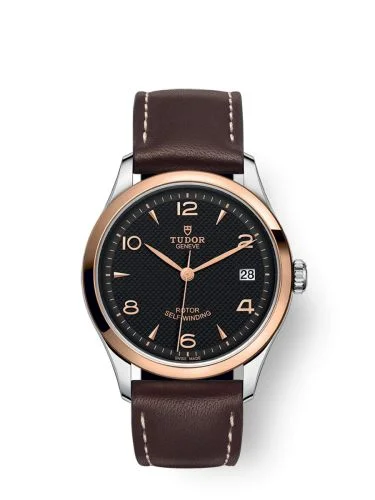 1926 36 Stainless Steel / Rose Gold / Black / Strap
