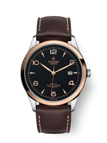 1926 41 Stainless Steel / Rose Gold / Black / Strap