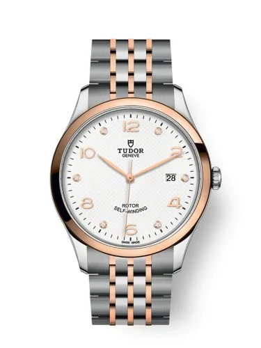 1926 41 Stainless Steel / Rose Gold / White - Diamond