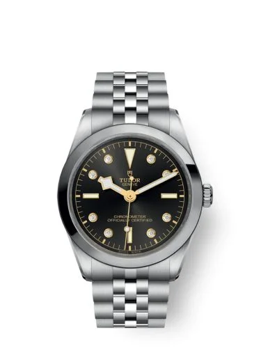 Black Bay 36 Stainless Steel / Black - Diamond / Bracelet