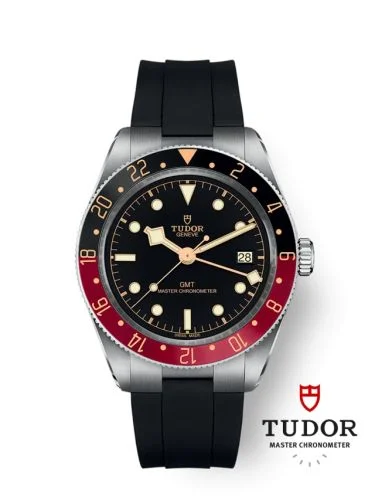 Black Bay 58 GMT Stainless Steel / Black / Rubber