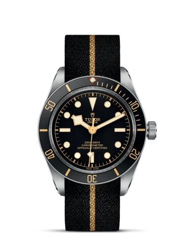 Black Bay Fifty-Eight Stainless Steel / Black / Fabric