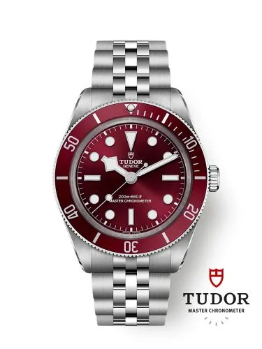 Black Bay Fifty-Eight Stainless Steel / Burgundy / Bracelet