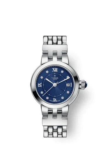 Clair de Rose 26 Stainless Steel / Blue-Diamond / Bracelet