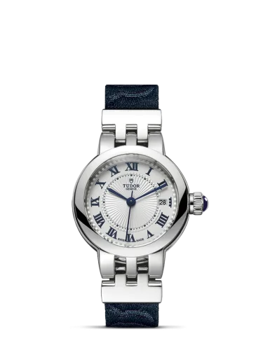 Clair de Rose 26 Stainless Steel / Silver-Roman/ Fabric