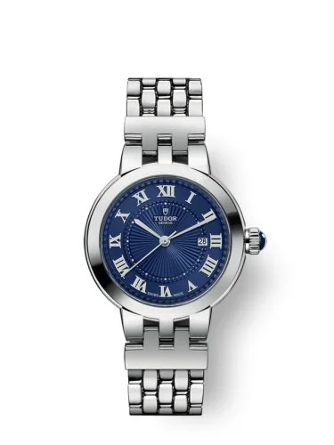 Clair de Rose 30 Stainless Steel / Blue / Bracelet