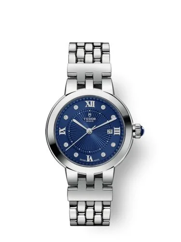 Clair de Rose 30 Stainless Steel / Blue - Diamond / Bracelet