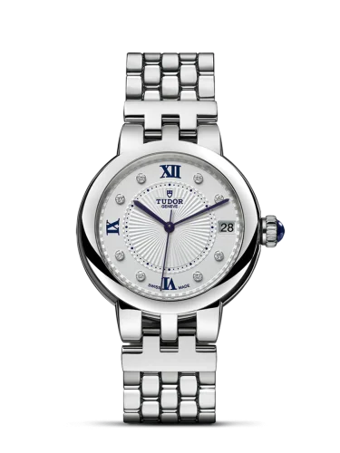 Clair de Rose 34 Stainless Steel / Silver-Diamond / Bracelet