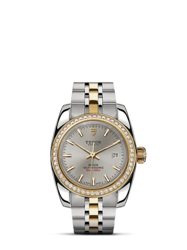 Classic 28 Stainless Steel / Yellow Gold / Diamond / Silver / Bracelet