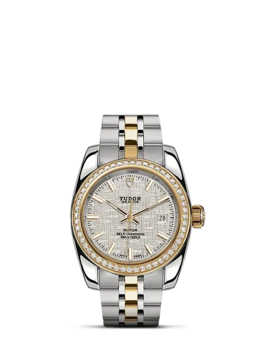 Classic 28 Stainless Steel / Yellow Gold / Diamond / Silver / Bracelet