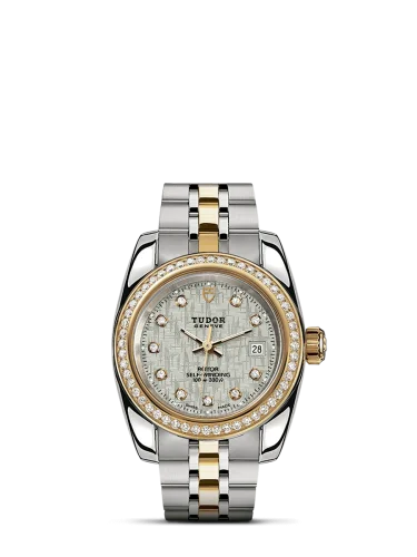 Classic 28 Stainless Steel / Yellow Gold / Diamond / Silver-Diamond / Bracelet