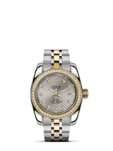 Classic 28 Stainless Steel / Yellow Gold / Diamond / Silver-Diamond / Bracelet