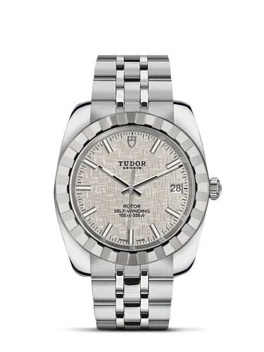 Classic 38 Stainless Steel / Fluted / Silver / Bracelet
