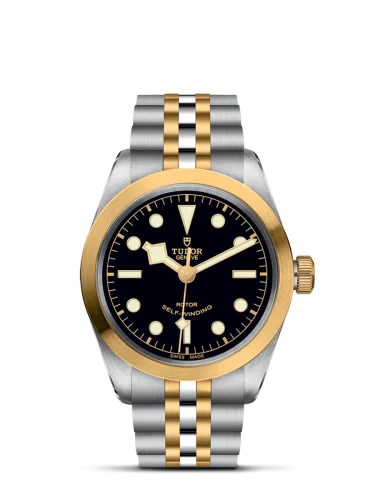 Heritage Black Bay 36 S&G / Black / Bracelet