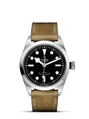 Heritage Black Bay 36 Stainless Steel / Black / Strap