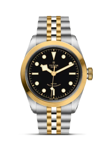 Heritage Black Bay 41 S&G / Black / Bracelet