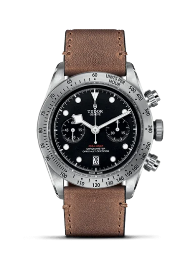 Heritage Black Bay Black Chronograph / Strap