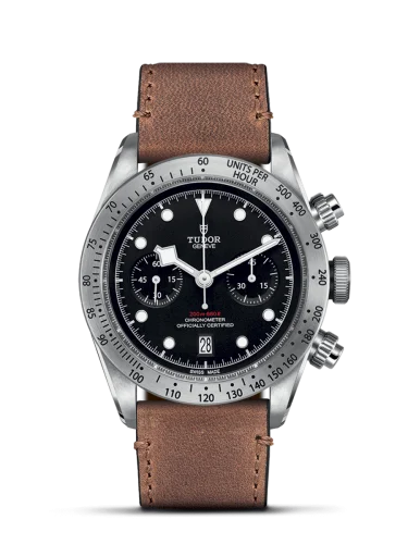 Heritage Black Bay Black Chronograph / Strap