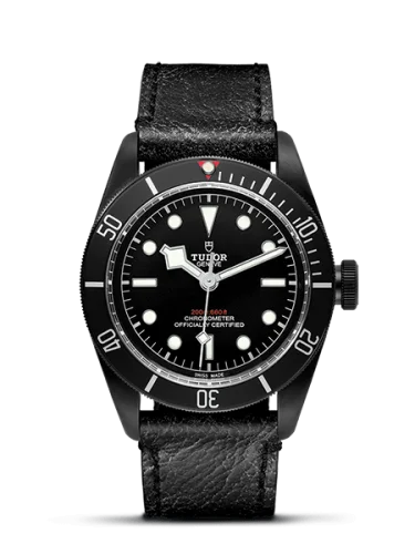 Heritage Black Bay Black Dark / Strap