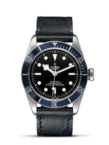 Heritage Black Bay Blue Manufacture / Strap