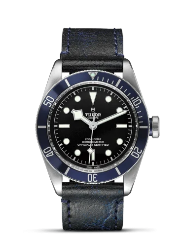 Heritage Black Bay Blue Manufacture / Strap