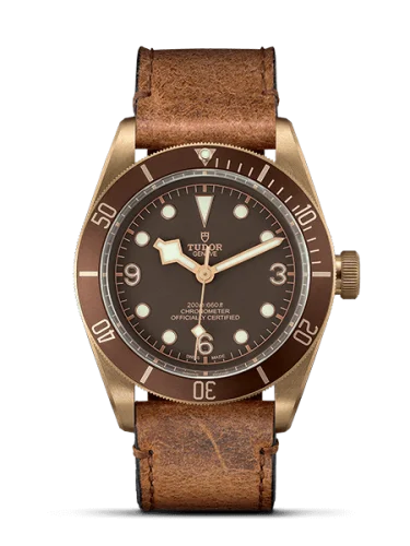 Heritage Black Bay Bronze / Brown / Leather