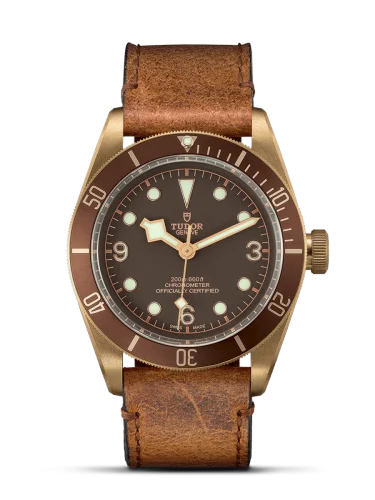 Heritage Black Bay Bronze / Brown / Leather
