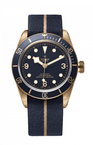 Heritage Black Bay Bronze / Bucherer Blue / Fabric