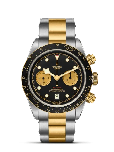 Heritage Black Bay Chronograph S&G / Black / Bracelet